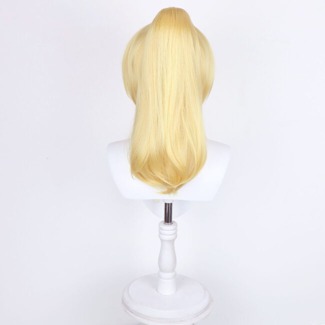 Cosplay Wig LoveLive! Ayase Eli Character Wig Halloween props Suitable for role-playing Heat Resistant Stylable Multiple Bright Colors Gift for Comic Exhibition Enthusiasts Holiday - Image 5