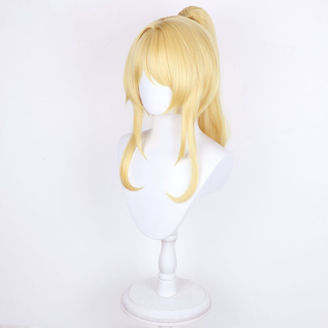 Cosplay Wig LoveLive! Ayase Eli Character Wig Halloween props Suitable for role-playing Heat Resistant Stylable Multiple Bright Colors Gift for Comic Exhibition Enthusiasts Holiday - Image 2