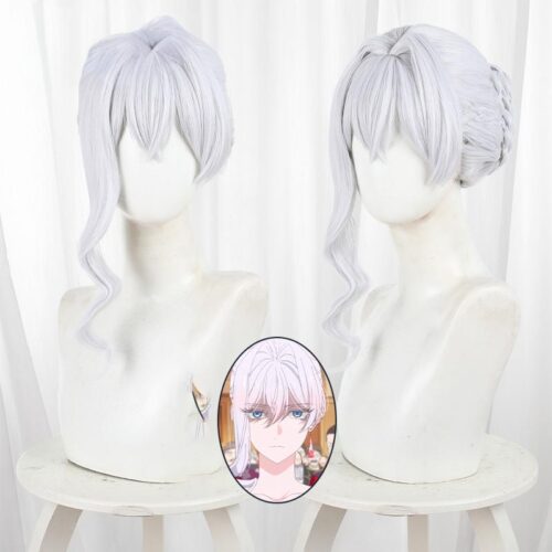 May I Ask for One Final Thing? Scarlet El Vandimion Cosplay Wig Character Wig Halloween props Suitable for role-playing Heat Resistant Stylable Multiple Bright Colors Gift for Comic Exhibition Enthusiasts Holiday