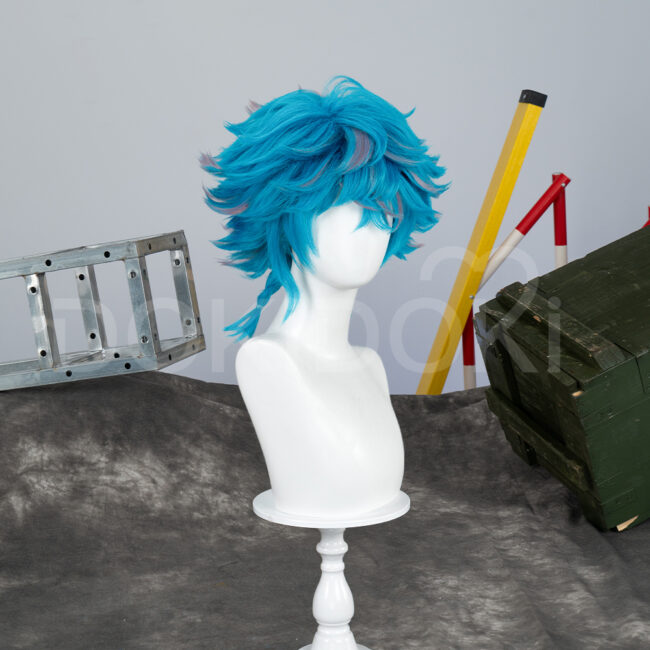 Cosplay Wig Compatible with LoL 伊莎 Character Wig Suitable for role-playing Heat Resistant Stylable Multiple Bright Colors Gift for Comic Exhibition Enthusiasts Holiday - Image 3