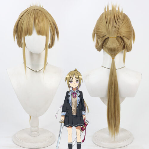 Cosplay Wig Nogi Wakaba is a Hero Nogi Wakaba Character Wig Halloween props Suitable for role-playing Heat Resistant Stylable Multiple Bright Colors Gift for Comic Exhibition Enthusiasts Holiday