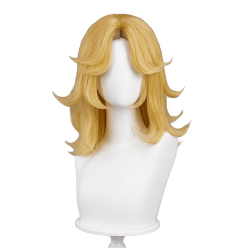 Cosplay Wig Compatible with Marvel Rivals 隱形女 Character Wig Suitable for role-playing Heat Resistant Stylable Multiple Bright Colors Gift for Comic Exhibition Enthusiasts Holiday