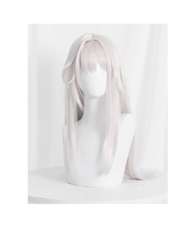 Cosplay Wig Honkai: Star Rail Clara Character Wig Halloween props Suitable for role-playing Heat Resistant Stylable Multiple Bright Colors Gift for Comic Exhibition Enthusiasts Holiday - Image 3