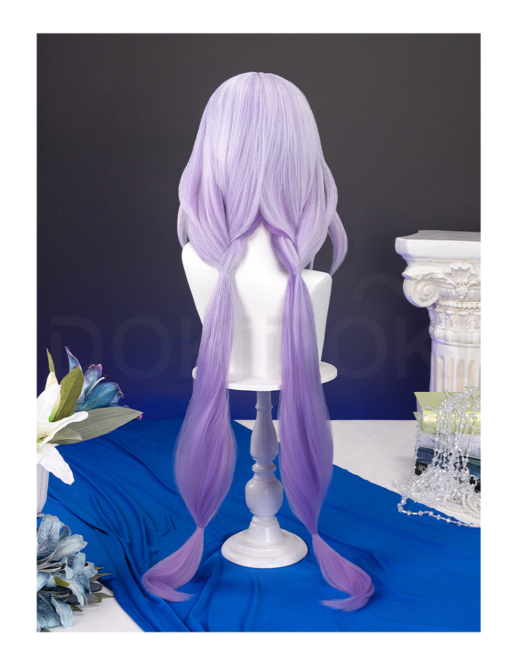 Honkai: Star Rail Cadtorice Cosplay Wig Character Wig Halloween props Suitable for role-playing Heat Resistant Stylable Multiple Bright Colors Gift for Comic Exhibition Enthusiasts Holiday - Image 2