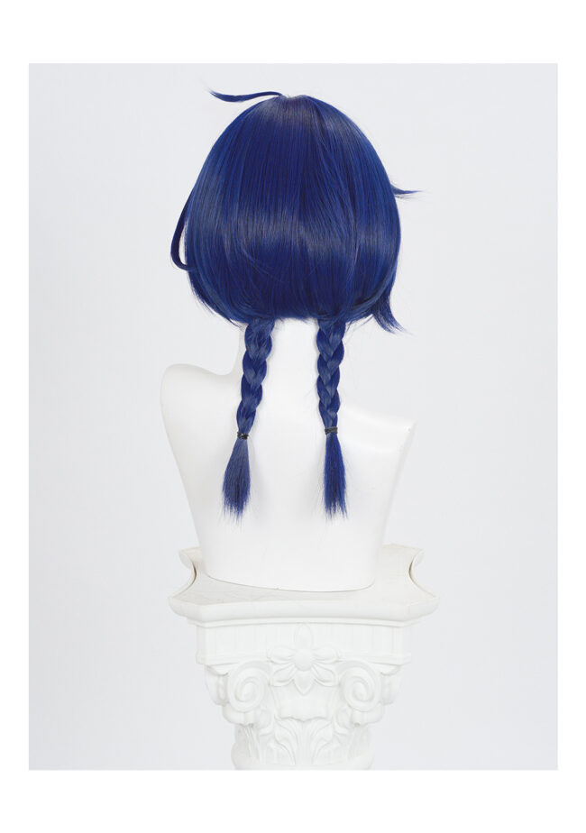 Genshin impact Xiangling Cosplay Wig Character Wig Halloween props Suitable for role-playing Heat Resistant Stylable Multiple Bright Colors Gift for Comic Exhibition Enthusiasts Holiday - Image 5