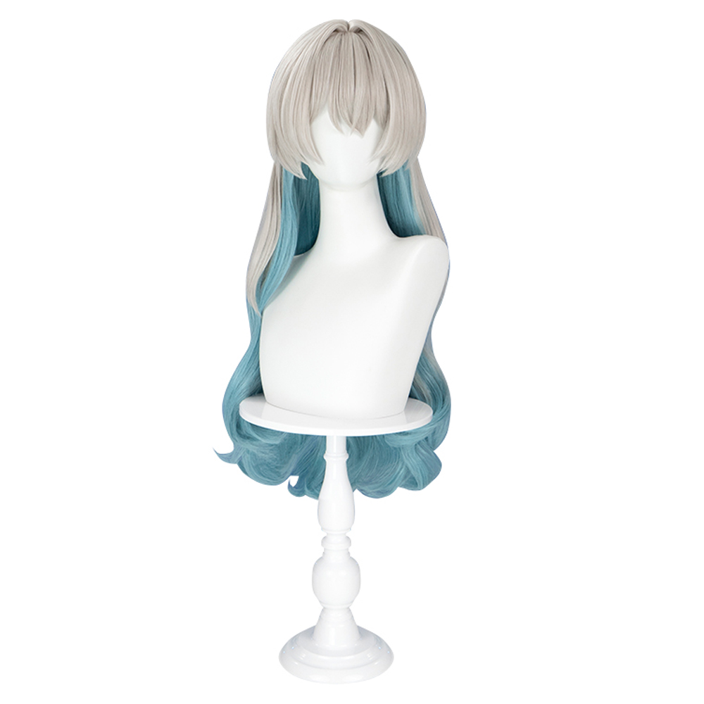 Cosplay Wig Honkai: Star Rail Firefly Character Wig Halloween props Suitable for role-playing Heat Resistant Stylable Multiple Bright Colors Gift for Comic Exhibition Enthusiasts Holiday