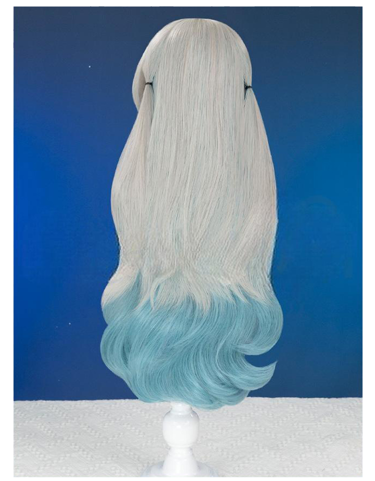 Cosplay Wig Honkai: Star Rail Firefly Character Wig Halloween props Suitable for role-playing Heat Resistant Stylable Multiple Bright Colors Gift for Comic Exhibition Enthusiasts Holiday - Image 5