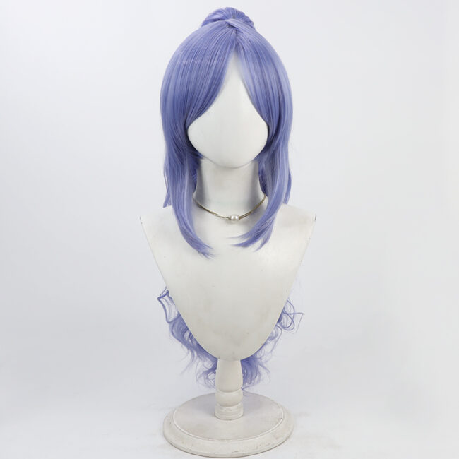Cosplay Wig DokiDoki! Pretty Cure Hishikawa Rikka Character Wig Halloween props Suitable for role-playing Heat Resistant Stylable Multiple Bright Colors Gift for Comic Exhibition Enthusiasts Holiday - Image 4