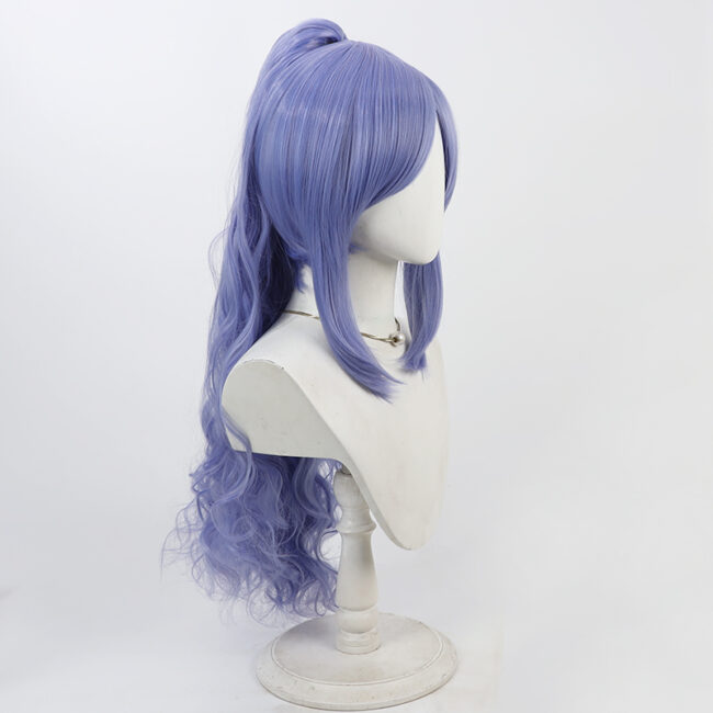 Cosplay Wig DokiDoki! Pretty Cure Hishikawa Rikka Character Wig Halloween props Suitable for role-playing Heat Resistant Stylable Multiple Bright Colors Gift for Comic Exhibition Enthusiasts Holiday - Image 5