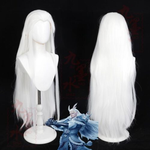 Cosplay Wig Compatible with Ne Zha Aoguang Character Wig Suitable for role-playing Heat Resistant Stylable Multiple Bright Colors Gift for Comic Exhibition Enthusiasts Holiday