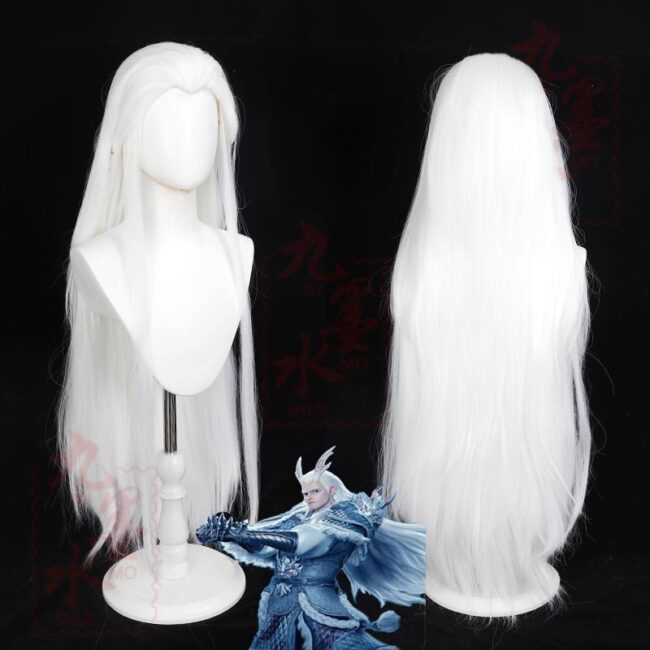 Cosplay Wig Compatible with Ne Zha Aoguang Character Wig Suitable for role-playing Heat Resistant Stylable Multiple Bright Colors Gift for Comic Exhibition Enthusiasts Holiday