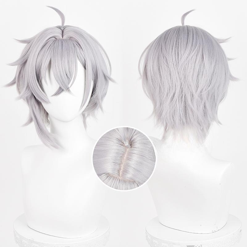Cosplay Wig Honkai: Star Rail Moze Character Wig Halloween props Suitable for role-playing Heat Resistant Stylable Multiple Bright Colors Gift for Comic Exhibition Enthusiasts Holiday - Image 2