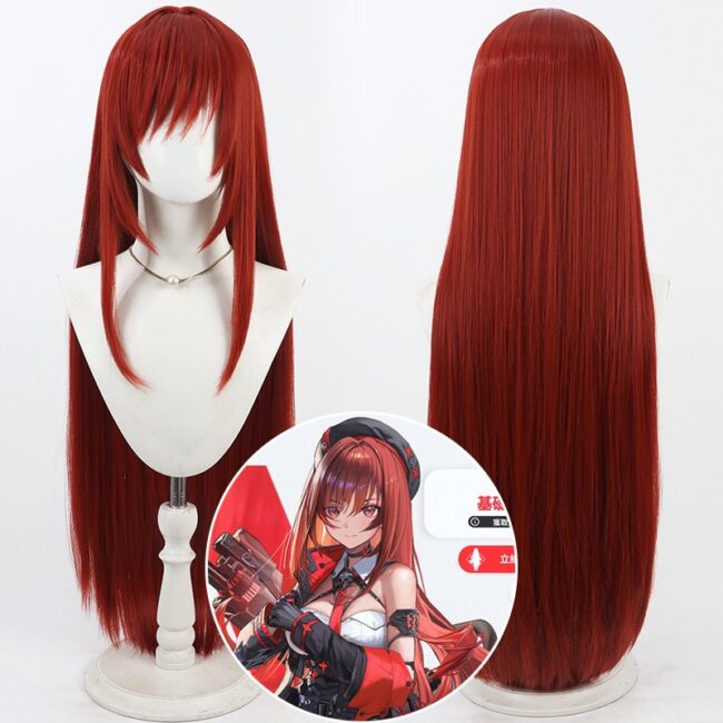 Cosplay Wig GODDESS OF VICTORY: NIKKE Rapi Character Wig Halloween props Suitable for role-playing Heat Resistant Stylable Multiple Bright Colors Gift for Comic Exhibition Enthusiasts Holiday