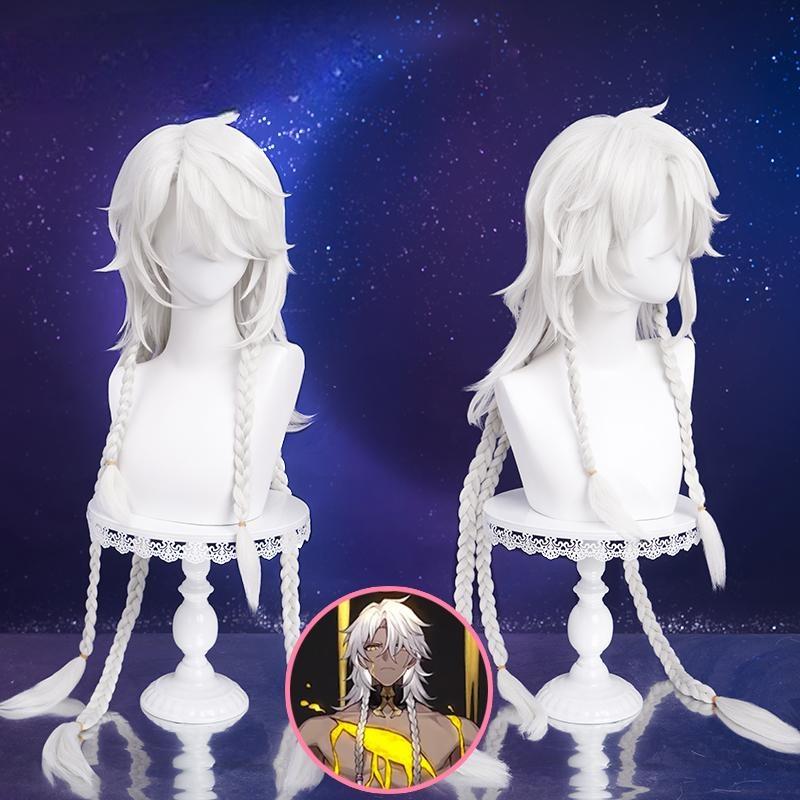 Cosplay Wig Honkai: Star Rail Nanook Character Wig Halloween props Suitable for role-playing Heat Resistant Stylable Multiple Bright Colors Gift for Comic Exhibition Enthusiasts Holiday - Image 2