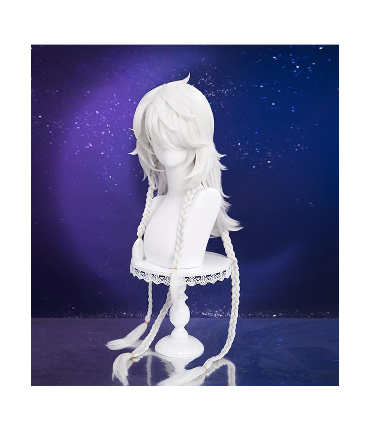 Cosplay Wig Honkai: Star Rail Nanook Character Wig Halloween props Suitable for role-playing Heat Resistant Stylable Multiple Bright Colors Gift for Comic Exhibition Enthusiasts Holiday