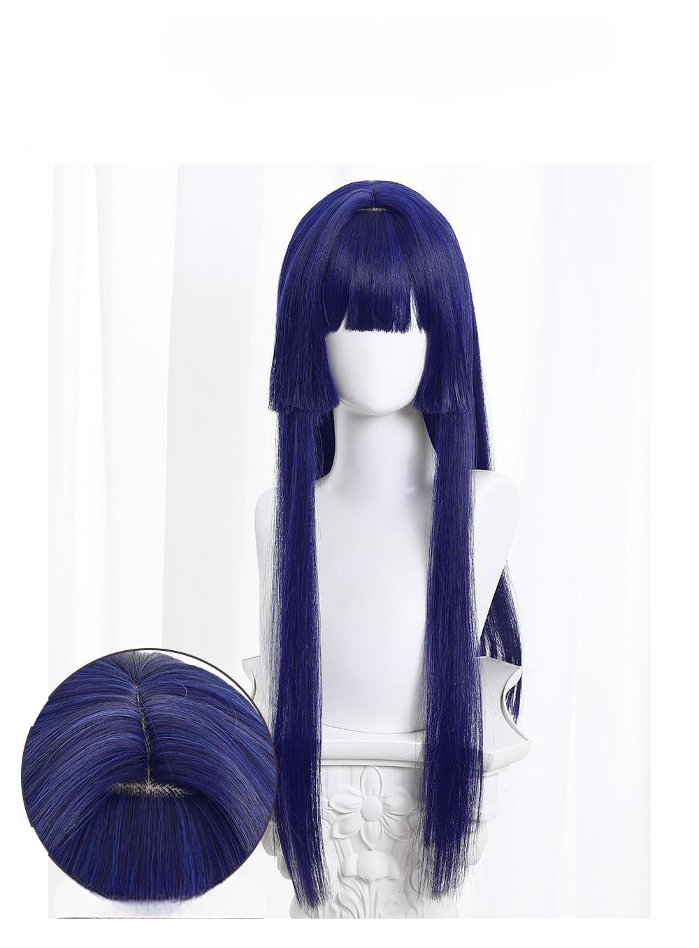 Cosplay Wig Honkai: Star Rail Pelageya Sergeyevna Character Wig Halloween props Suitable for role-playing Heat Resistant Stylable Multiple Bright Colors Gift for Comic Exhibition Enthusiasts Holiday - Image 4