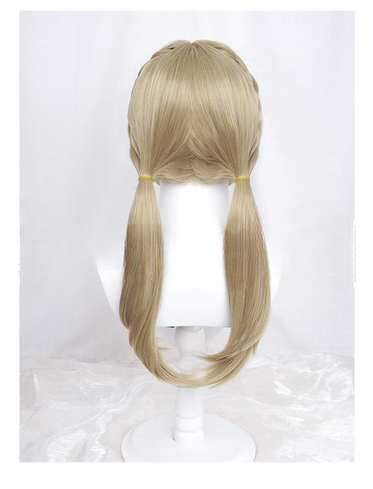 Cosplay Wig Honkai: Star Rail Qingque Character Wig Halloween props Suitable for role-playing Heat Resistant Stylable Multiple Bright Colors Gift for Comic Exhibition Enthusiasts Holiday - Image 2