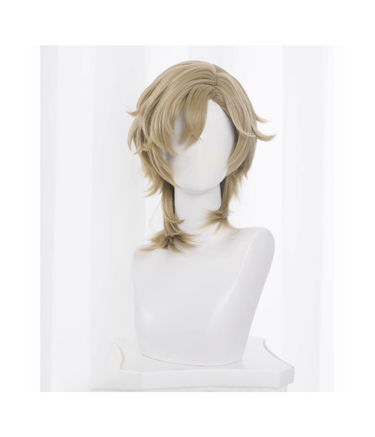 Cosplay Wig Honkai: Star Rail Aventurine Character Wig Halloween props Suitable for role-playing Heat Resistant Stylable Multiple Bright Colors Gift for Comic Exhibition Enthusiasts Holiday - Image 3