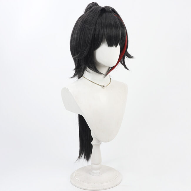 Cosplay Wig Compatible with GODDESS OF VICTORY: NIKKE Bei Character Wig Suitable for role-playing Heat Resistant Stylable Multiple Bright Colors Gift for Comic Exhibition Enthusiasts Holiday - Image 2