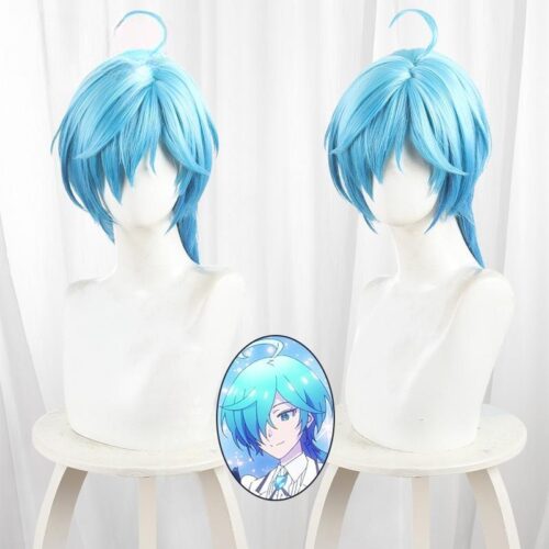 Cosplay Wig Rock Is a Lady's Modesty Tina Inase Character Wig Halloween props Suitable for role-playing Heat Resistant Stylable Multiple Bright Colors Gift for Comic Exhibition Enthusiasts Holiday