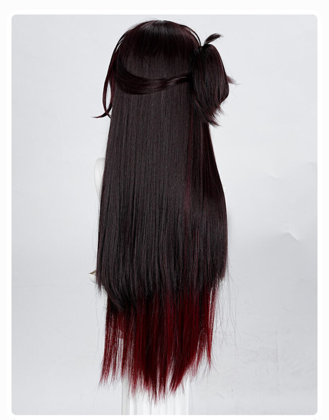 Cosplay Wig Honkai: Star Rail Tingyun Character Wig Halloween props Suitable for role-playing Heat Resistant Stylable Multiple Bright Colors Gift for Comic Exhibition Enthusiasts Holiday - Image 4