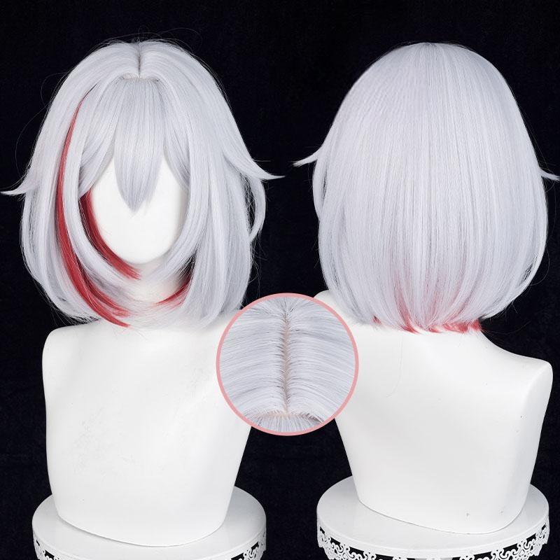 Cosplay Wig Honkai: Star Rail Topaz Character Wig Halloween props Suitable for role-playing Heat Resistant Stylable Multiple Bright Colors Gift for Comic Exhibition Enthusiasts Holiday - Image 3