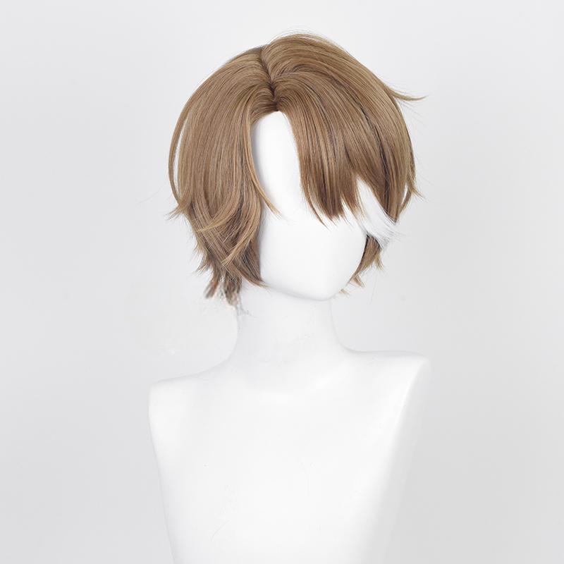 Cosplay Wig Honkai: Star Rail Welt Yang Character Wig Halloween props Suitable for role-playing Heat Resistant Stylable Multiple Bright Colors Gift for Comic Exhibition Enthusiasts Holiday - Image 2