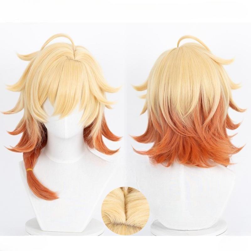 Cosplay Wig Honkai: Star Rail Mydei Character Wig Halloween props Suitable for role-playing Heat Resistant Stylable Multiple Bright Colors Gift for Comic Exhibition Enthusiasts Holiday - Image 2