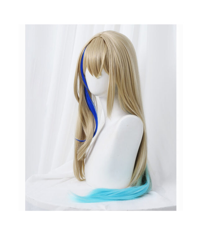 Cosplay Wig Honkai: Star Rail Serval Landau Character Wig Halloween props Suitable for role-playing Heat Resistant Stylable Multiple Bright Colors Gift for Comic Exhibition Enthusiasts Holiday - Image 3