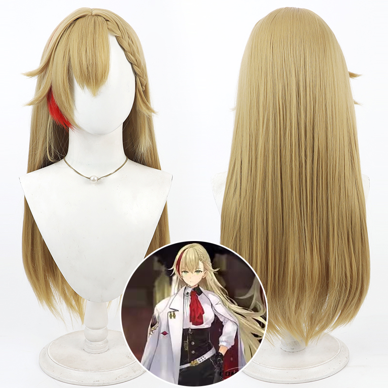 Cosplay Wig Compatible with Shadowverse 娜哈特 Character Wig Suitable for role-playing Heat Resistant Stylable Multiple Bright Colors Gift for Comic Exhibition Enthusiasts Holiday
