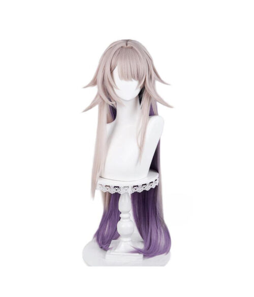 Cosplay Wig Honkai: Star Rail The Herta Character Wig Halloween props Suitable for role-playing Heat Resistant Stylable Multiple Bright Colors Gift for Comic Exhibition Enthusiasts Holiday