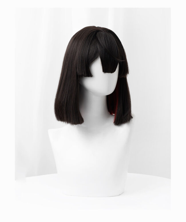 Cosplay Wig Honkai: Star Rail Xueyi Character Wig Halloween props Suitable for role-playing Heat Resistant Stylable Multiple Bright Colors Gift for Comic Exhibition Enthusiasts Holiday - Image 5