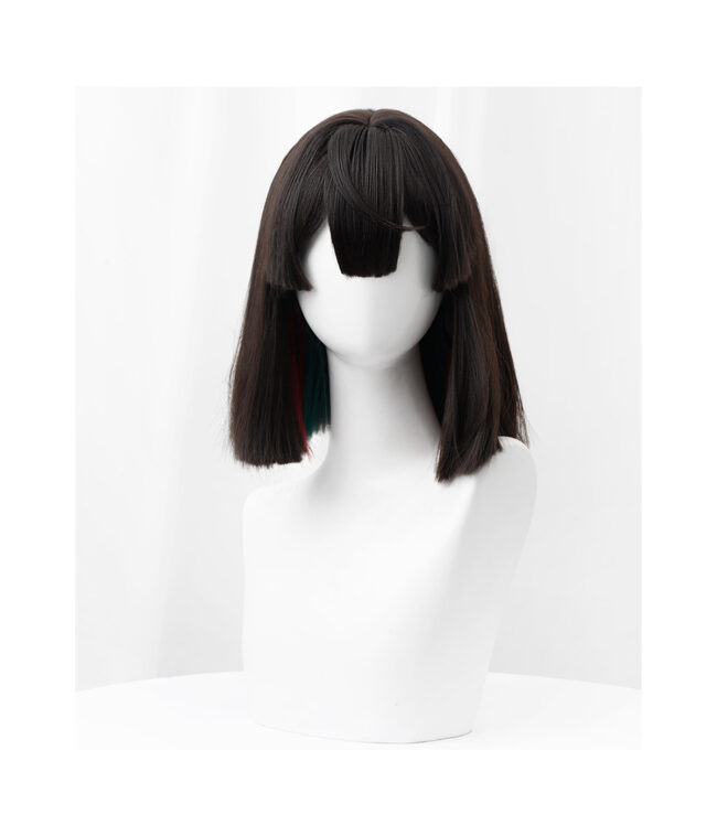 Cosplay Wig Honkai: Star Rail Xueyi Character Wig Halloween props Suitable for role-playing Heat Resistant Stylable Multiple Bright Colors Gift for Comic Exhibition Enthusiasts Holiday - Image 4