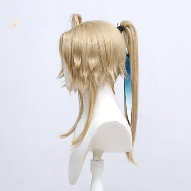 Cosplay Wig Honkai: Star Rail Yanqing Character Wig Halloween props Suitable for role-playing Heat Resistant Stylable Multiple Bright Colors Gift for Comic Exhibition Enthusiasts Holiday - Image 4