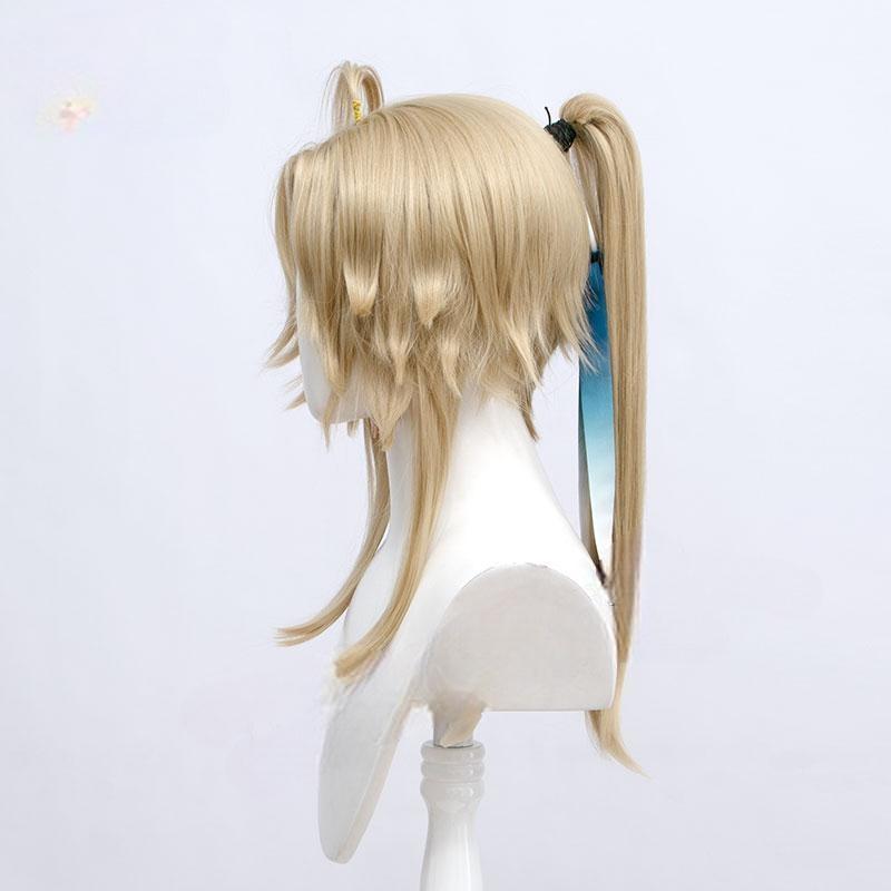 Cosplay Wig Honkai: Star Rail Yanqing Character Wig Halloween props Suitable for role-playing Heat Resistant Stylable Multiple Bright Colors Gift for Comic Exhibition Enthusiasts Holiday - Image 4