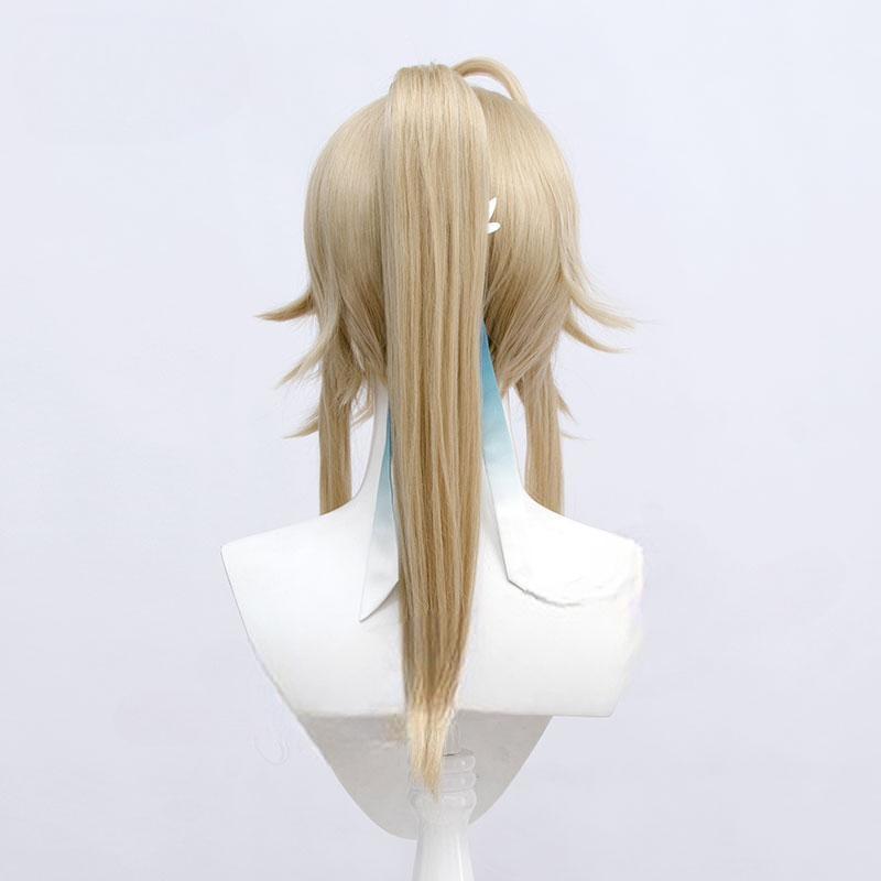 Cosplay Wig Honkai: Star Rail Yanqing Character Wig Halloween props Suitable for role-playing Heat Resistant Stylable Multiple Bright Colors Gift for Comic Exhibition Enthusiasts Holiday - Image 5