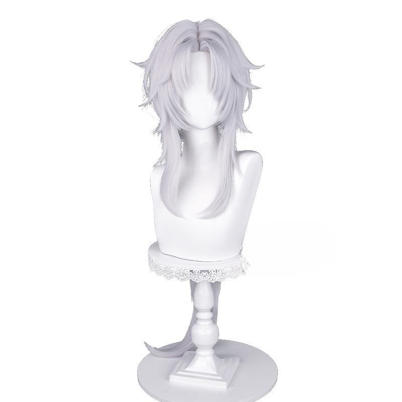 Cosplay Wig Honkai: Star Rail Blade Character Wig Halloween props Suitable for role-playing Heat Resistant Stylable Multiple Bright Colors Gift for Comic Exhibition Enthusiasts Holiday
