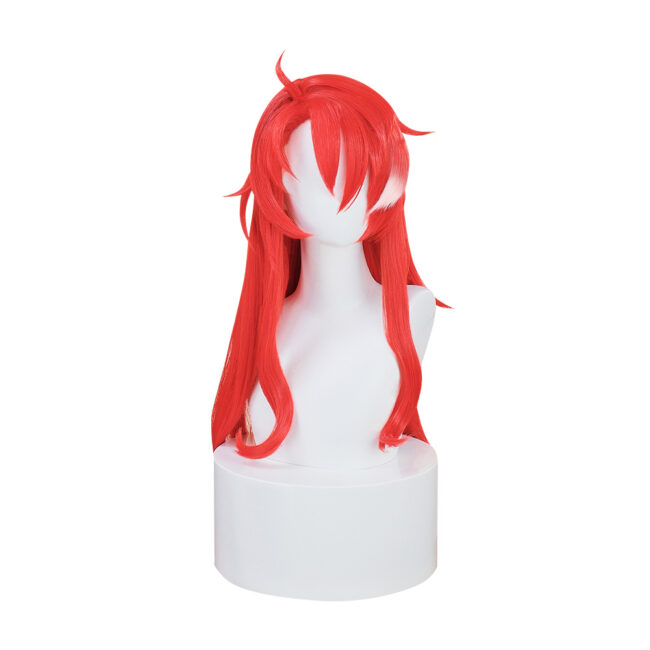 Cosplay Wig Honkai: Star Rail Argenti Character Wig Halloween props Suitable for role-playing Heat Resistant Stylable Multiple Bright Colors Gift for Comic Exhibition Enthusiasts Holiday