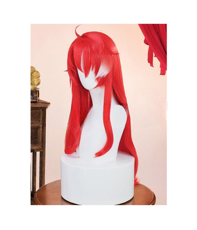 Cosplay Wig Honkai: Star Rail Argenti Character Wig Halloween props Suitable for role-playing Heat Resistant Stylable Multiple Bright Colors Gift for Comic Exhibition Enthusiasts Holiday - Image 4