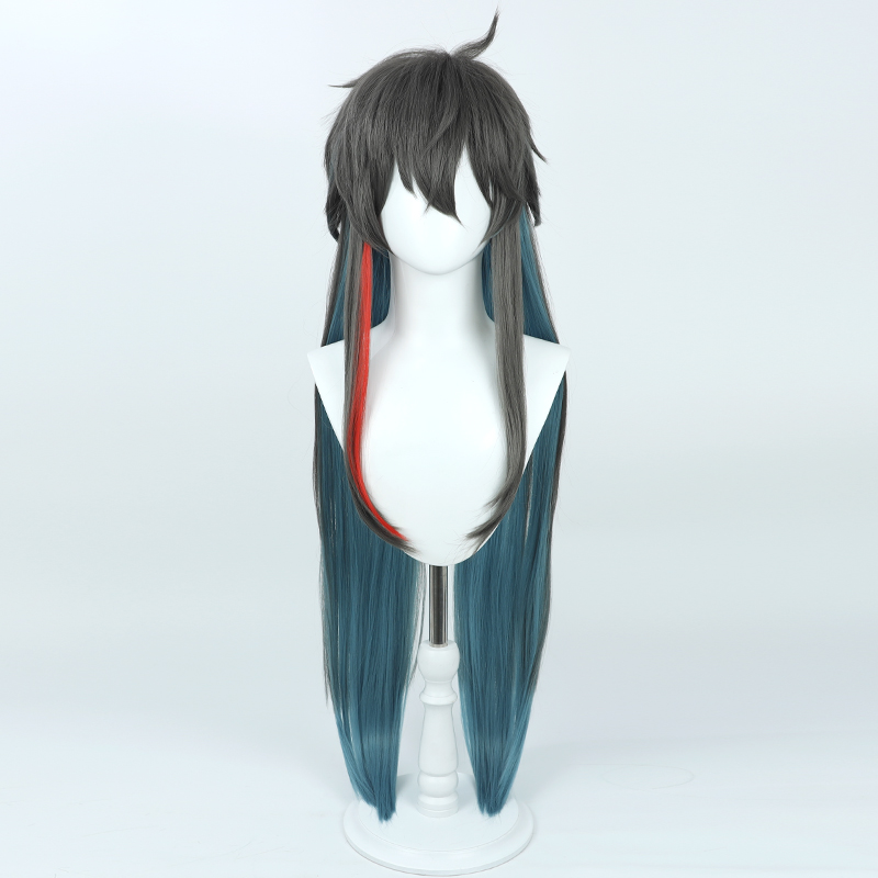 Cosplay Wig Honkai: Star Rail Dan Heng Character Wig Halloween props Suitable for role-playing Heat Resistant Stylable Multiple Bright Colors Gift for Comic Exhibition Enthusiasts Holiday - Image 3