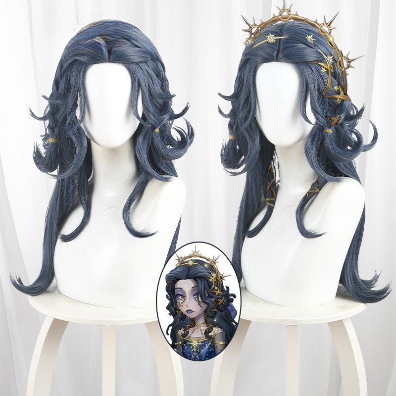 Cosplay Wig Identity V Ada Mesmer Character Wig Halloween props Suitable for role-playing Heat Resistant Stylable Multiple Bright Colors Gift for Comic Exhibition Enthusiasts Holiday