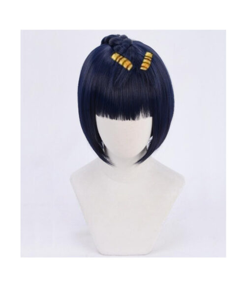 Cosplay Wig JoJo's Bizarre Adventure Bruno Bucciarati Character Wig Halloween props Suitable for role-playing Heat Resistant Stylable Multiple Bright Colors Gift for Comic Exhibition Enthusiasts Holiday