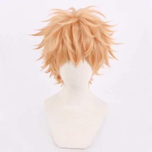 Cosplay Wig Compatible with Tokyo Revengers Kawata Nahoya Character Wig Halloween props Suitable for role-playing Heat Resistant Stylable Multiple Bright Colors Gift for Comic Exhibition Enthusiasts Holiday