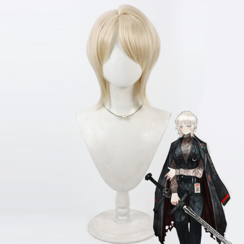 Cosplay Wig Compatible with Limbus Company Faust Character Wig Halloween props Suitable for role-playing Heat Resistant Stylable Multiple Bright Colors Gift for Comic Exhibition Enthusiasts Holiday
