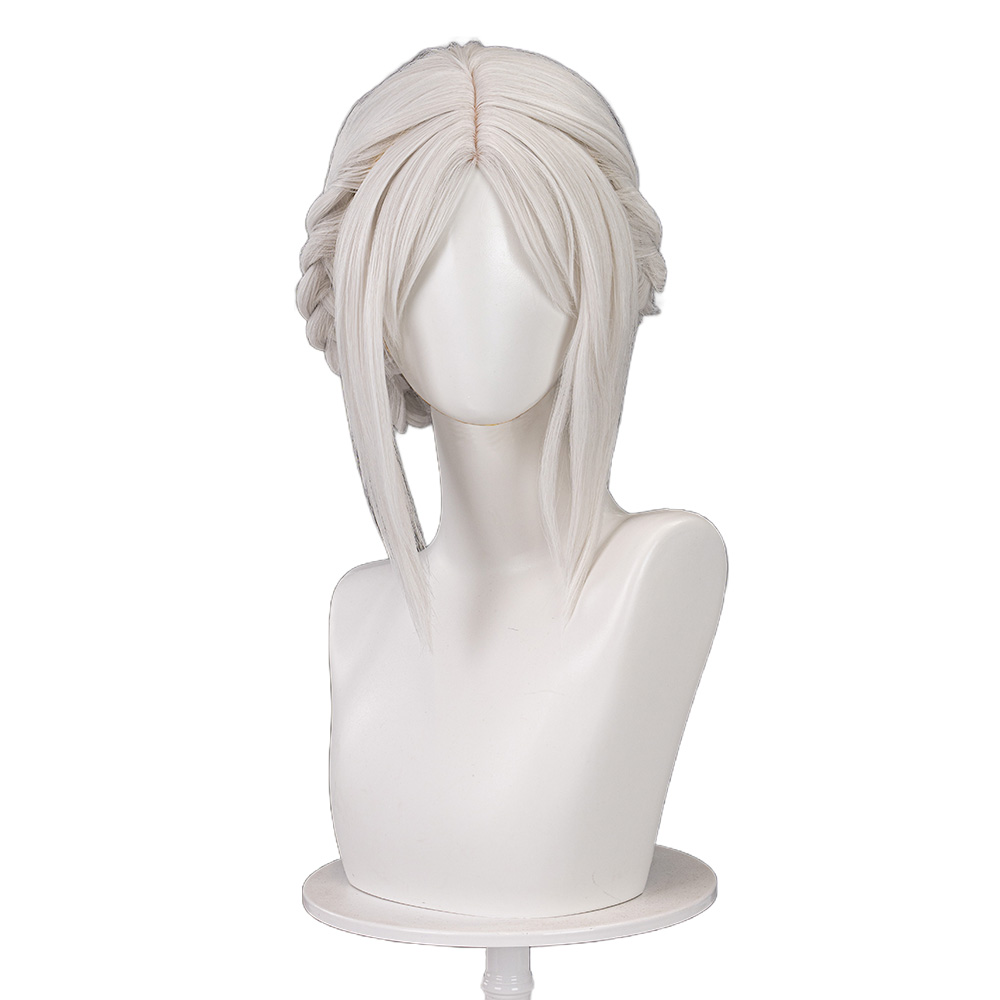 Cosplay Wig Compatible with Bloodborne Popular anime and game characters Wig Halloween props Suitable for role-playing Heat Resistant Stylable Multiple Bright Colors Gift for Comic Exhibition Enthusiasts Holiday