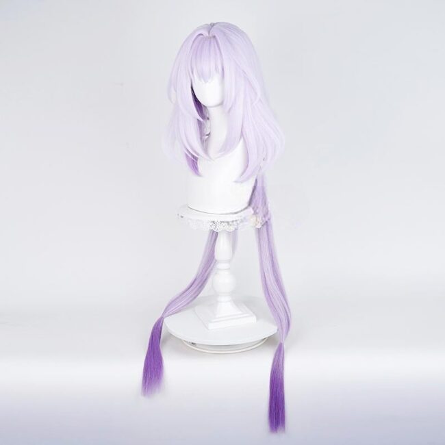 Cosplay Wig Compatible with Honkai: Star Rail Cadtorice Character Wig Halloween props Suitable for role-playing Heat Resistant Stylable Multiple Bright Colors Gift for Comic Exhibition Enthusiasts Holiday - Image 2