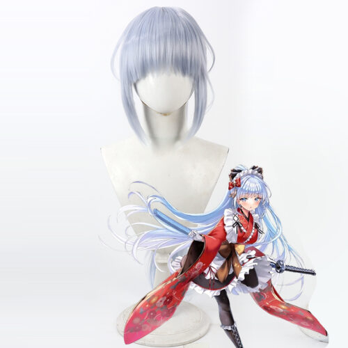 Cosplay Wig Compatible with GODDESS OF VICTORY: NIKKE 藤岡閃 Character Wig Halloween props Suitable for role-playing Heat Resistant Stylable Multiple Bright Colors Gift for Comic Exhibition Enthusiasts Holiday