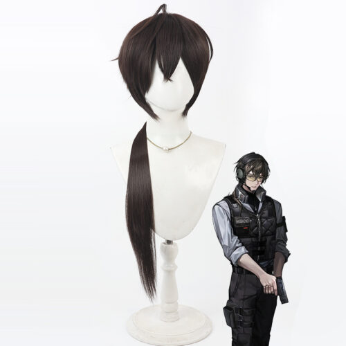 Cosplay Wig Compatible with Path to Nowhere 追跡隊長 Character Wig Halloween props Suitable for role-playing Heat Resistant Stylable Multiple Bright Colors Gift for Comic Exhibition Enthusiasts Holiday