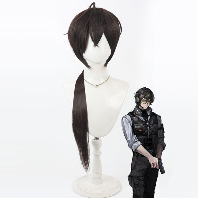 Cosplay Wig Compatible with Path to Nowhere 追跡隊長 Character Wig Halloween props Suitable for role-playing Heat Resistant Stylable Multiple Bright Colors Gift for Comic Exhibition Enthusiasts Holiday