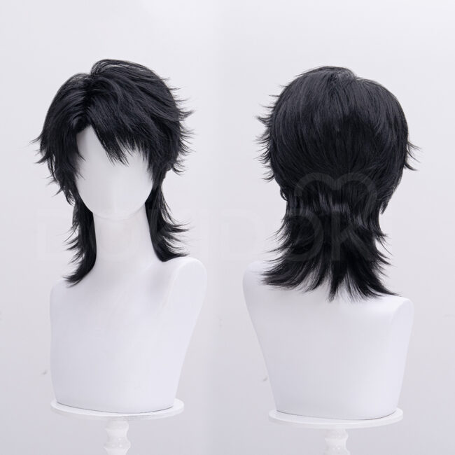 Cosplay Wig Compatible with Love and deepspace Caleb Character Wig Halloween props Suitable for role-playing Heat Resistant Stylable Multiple Bright Colors Gift for Comic Exhibition Enthusiasts Holiday - Image 3